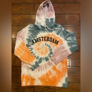 Tie Dye Amsterdam Hoodie - EUC